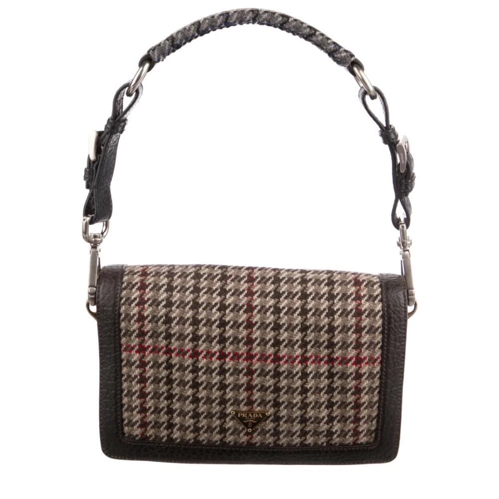 Prada plaid bag